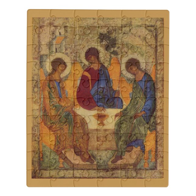 Trinity Angels At Mamre  Jigsaw Puzzle (Puzzle Vertical)