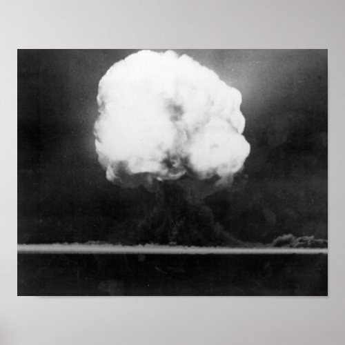 Trinity Atomic Test Poster