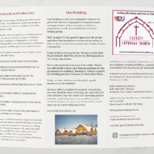 Trinity Brochures