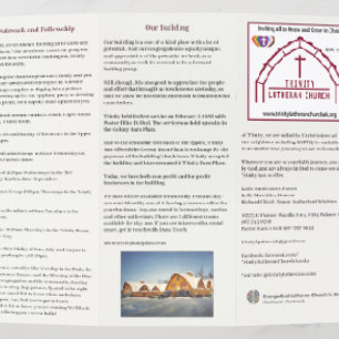 Trinity Brochures