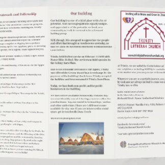 Trinity Brochures