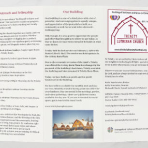 Trinity Brochures