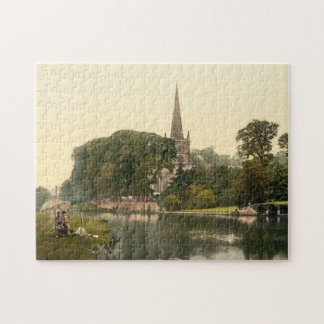 Trinity Church I, Stratford-upon-Avon, England Jigsaw Puzzle
