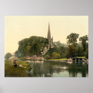 Trinity Church I, Stratford-upon-Avon, England Poster