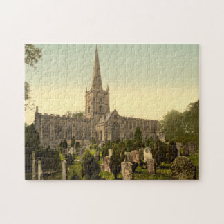 Trinity Church II, Stratford-upon-Avon, England Jigsaw Puzzle