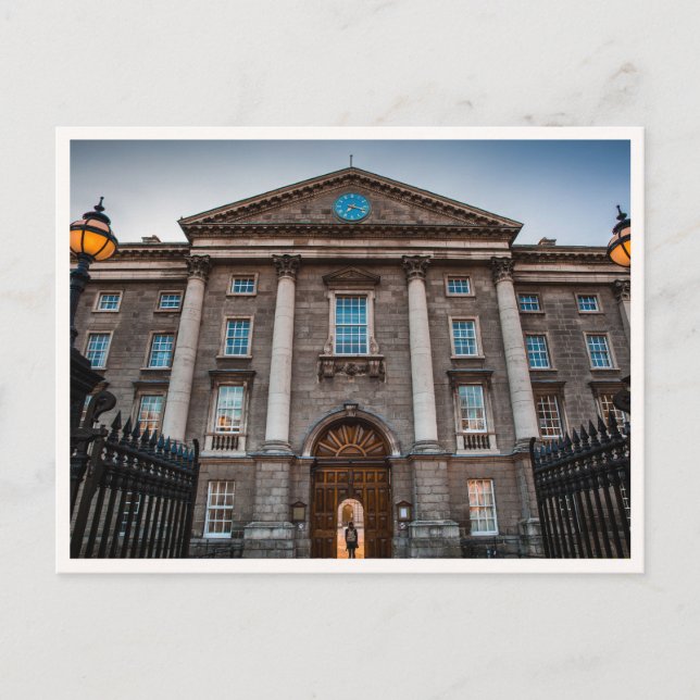 Trinity College Dublin Ireland Photo Postcard (Front)