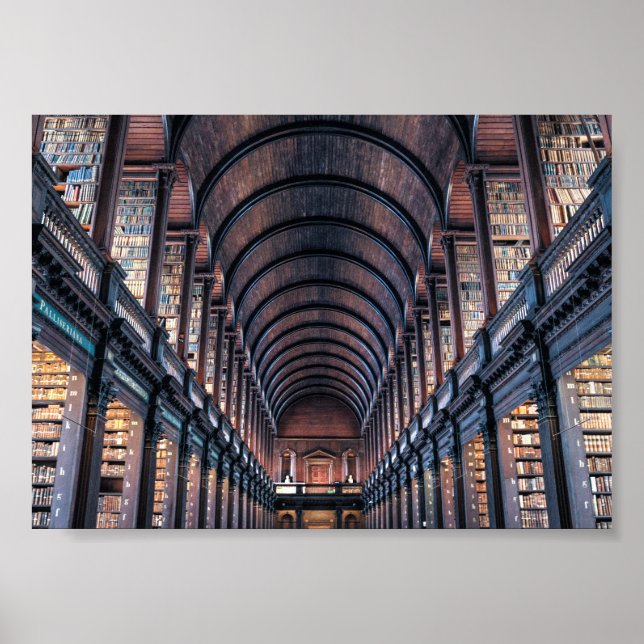 Trinity College Library - Dublin, Ireland Poster (Front)