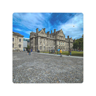 Trinity College Old Building in Dublin, Ireland Metal Print