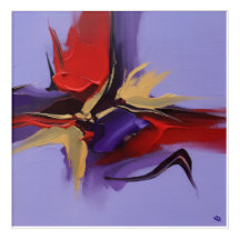 TRINITY Flame III – Abstract Acrylic Wall Art