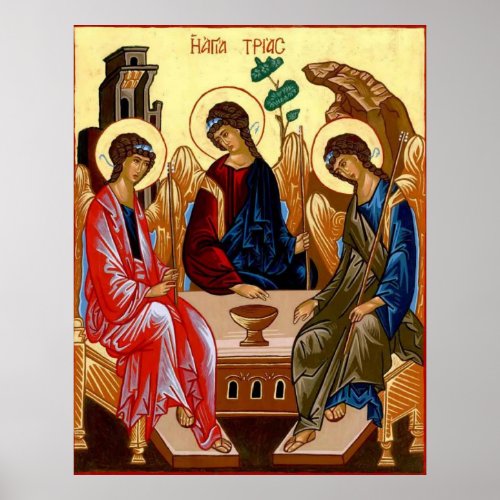 Trinity Icon Poster
