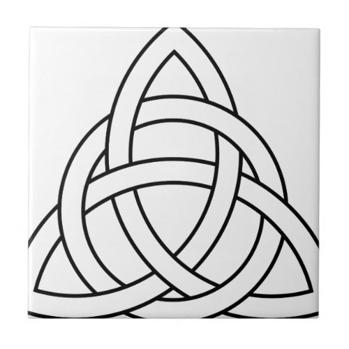 trinity knot celtic saxon viking norse nordic tile