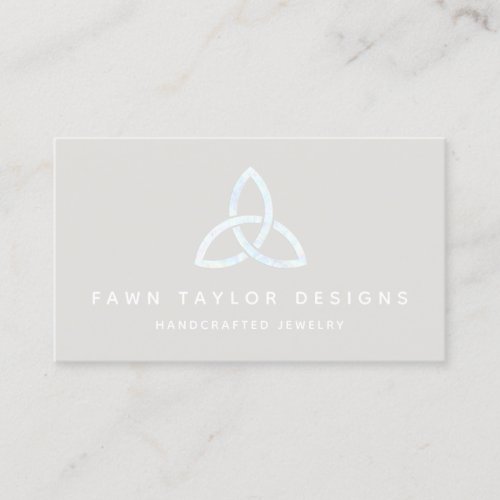 Trinity Knot Celtic Symbol Business Card