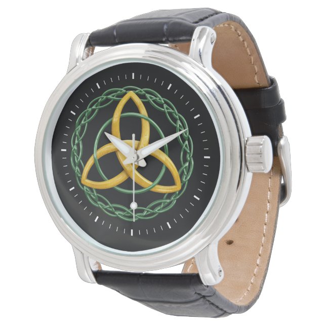 Trinity Knot Triquetra Celtic Symbol Watch Zazzle
