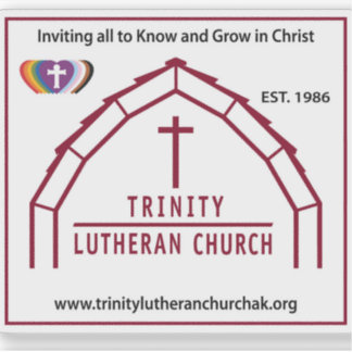 Trinity Logo Sticker 
