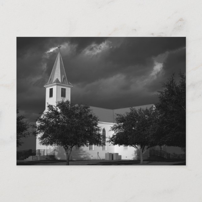 Trinity Lutheran Church - Fedor, Texas - Postcard (Front)