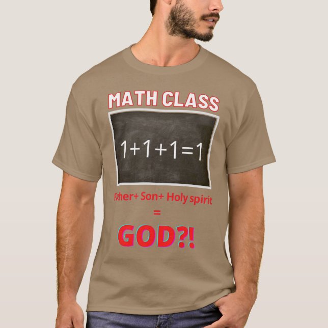 Trinity Math Class T-Shirt (Front)