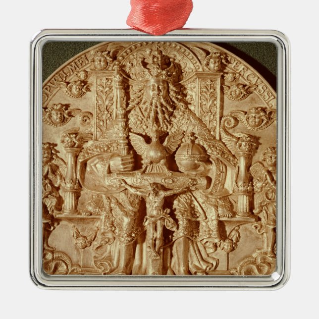 Trinity medal, recast version of original metal ornament (Front)