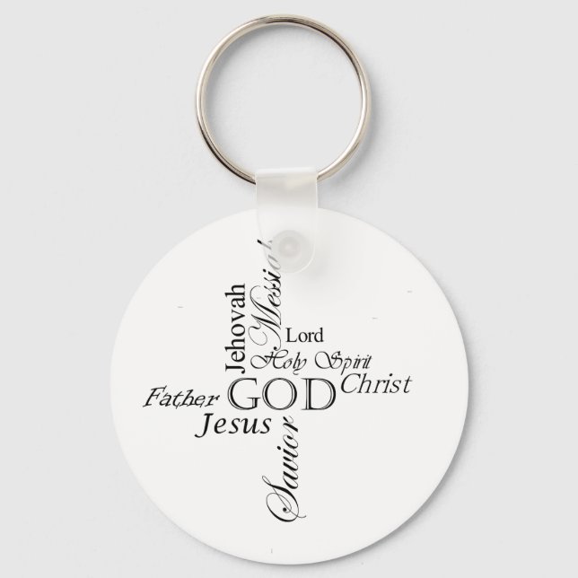 Trinity Names Keychain (Front)