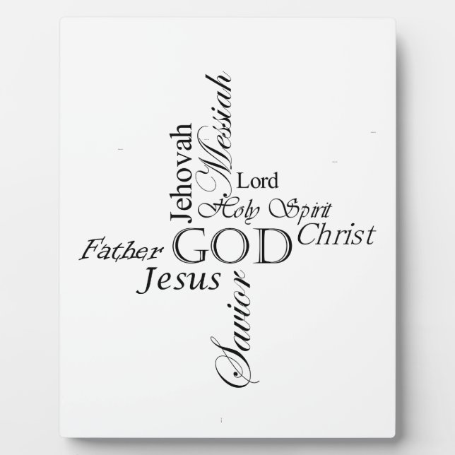 Trinity Names Plaque (Front)