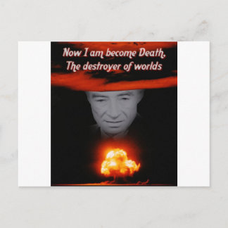Trinity Robert Oppenheimer Postcard