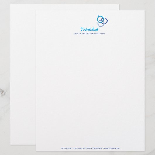 Trinity Speech Bubble (Front/Back)