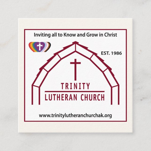 Trinity Square Business Card (Front)