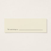 Trinity Sunset Bookmark (Back)