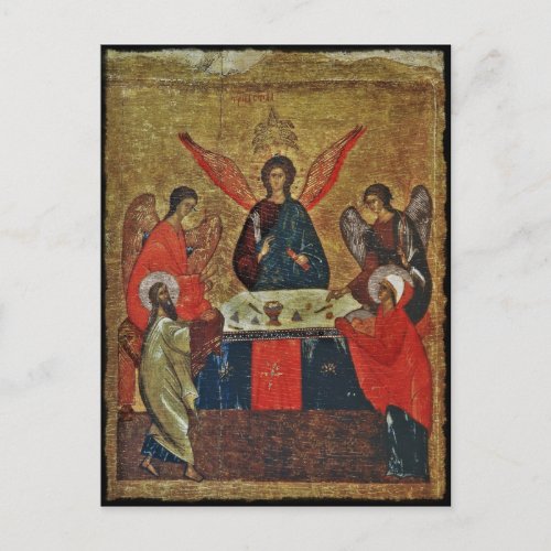 Trinity with the Saints Postcard