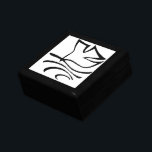Trinket Box Baptism Dove<br><div class="desc">Trinket box shown in black wood with a baptism dove print. Customize this item or buy as is.</div>