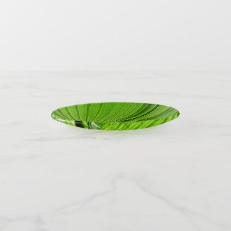 Trinket Tray - Green Palm Frond