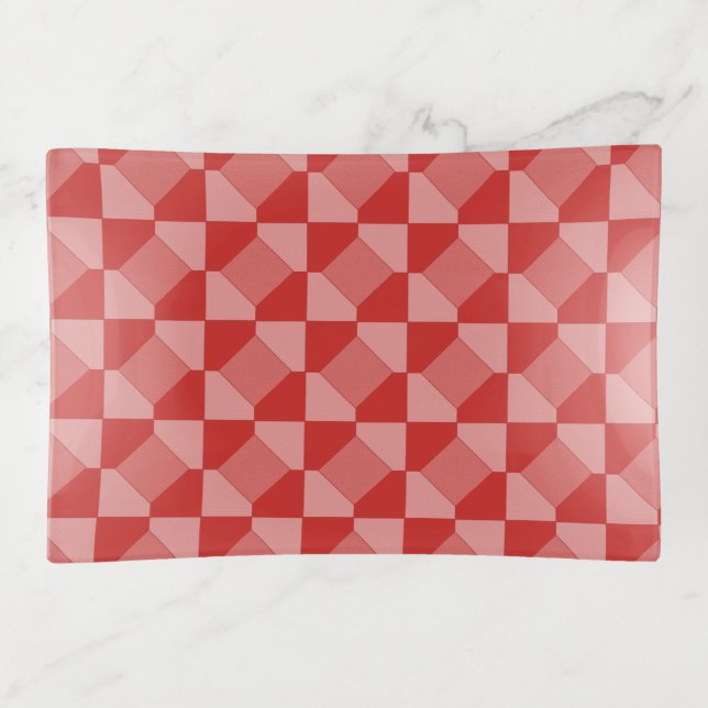 Trinket Tray - Optical illusion Spindels (Front)