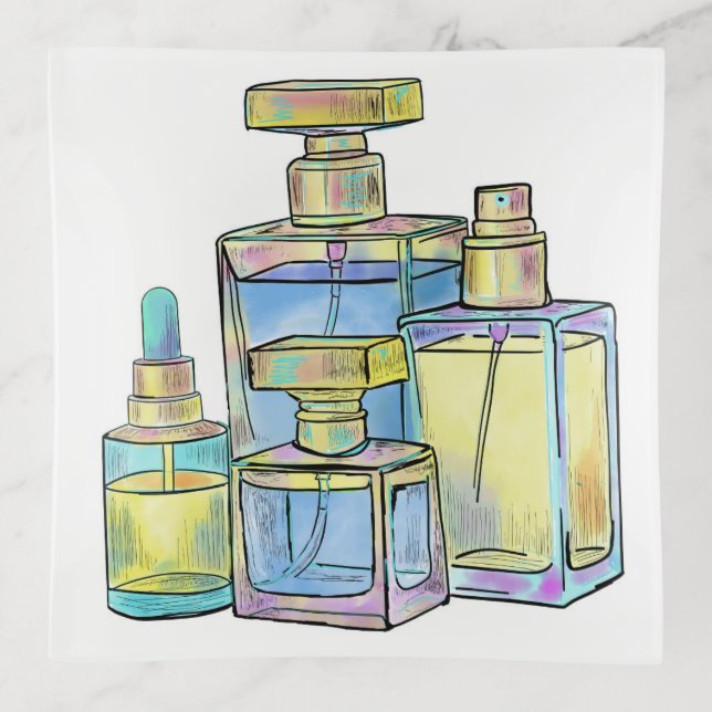Trinket Tray Perfume Bottles (Front)