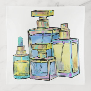 Trinket Tray Perfume Bottles