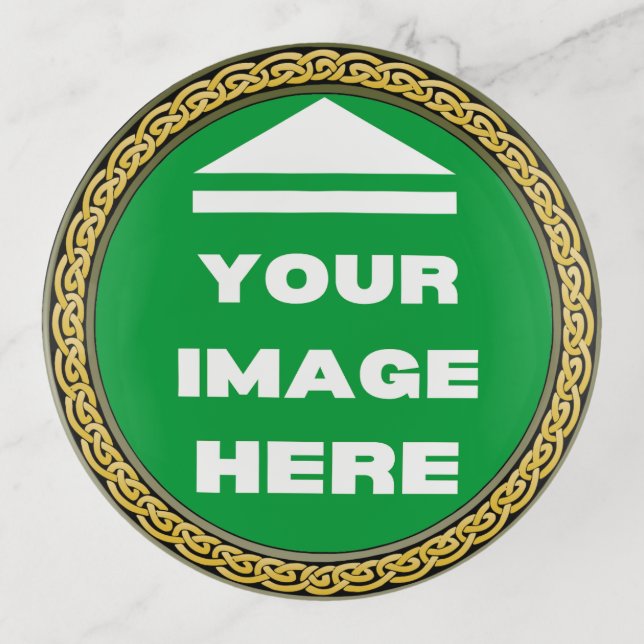 Trinket Tray - Personalized - Add Image / Text (Front)