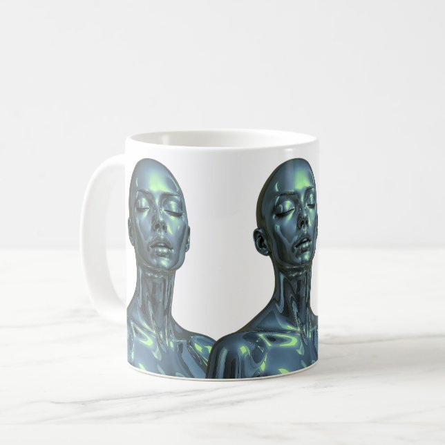 Trio Android Grace Coffee Mug (Front Left)