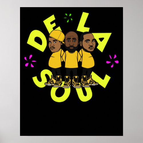 Trio De La Soul Poster