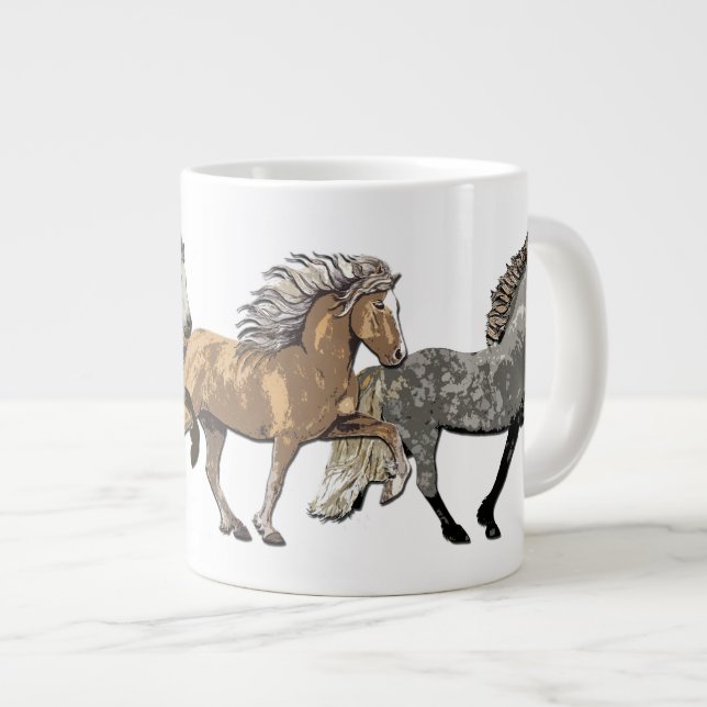 Trio in Tolt Giant Coffee Mug (Front Right)