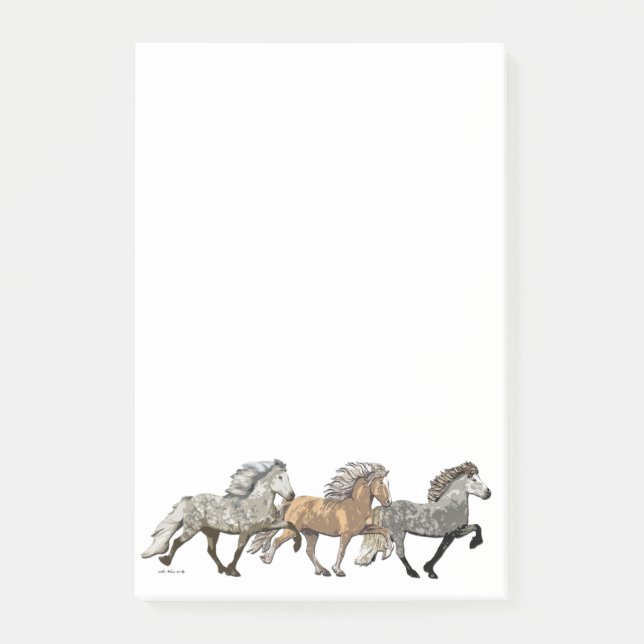 Trio in Tolt Post-it Notes (Front)