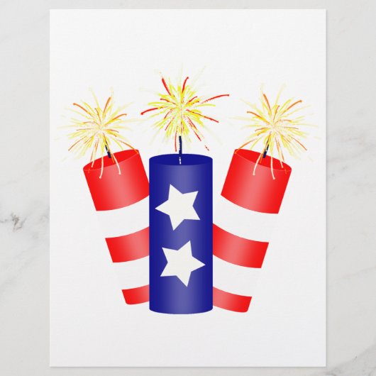 Trio of Firecrackers for the 4th of July (Front)