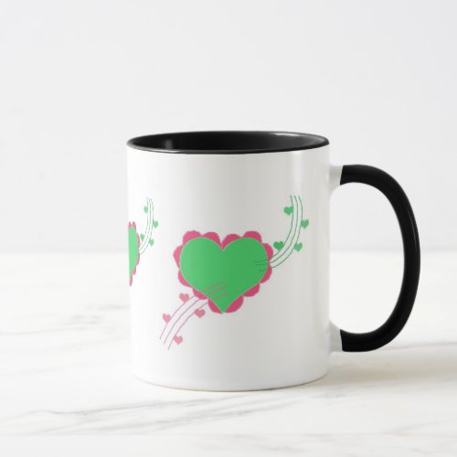 Trio of Hearts Mug