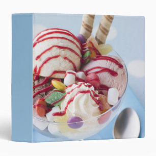 Trio of Ice Cream and Sweet Sundae Binder