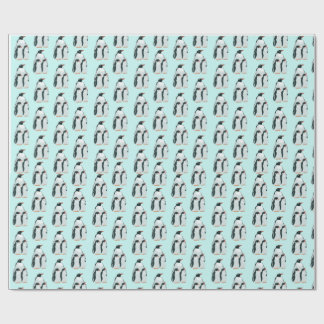 Trio of Penguins Wrapping Paper