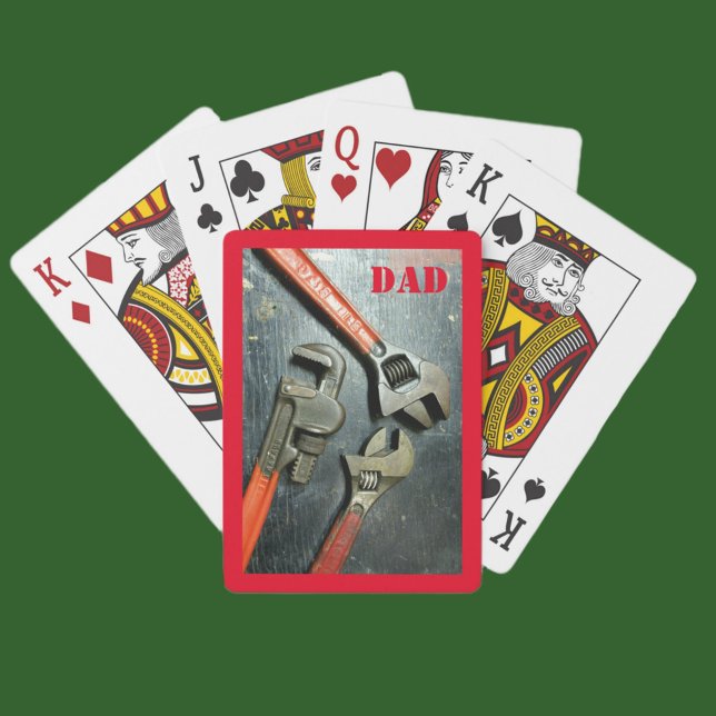 Trio of Red Handled Wrenches Poker Cards (Creator Uploaded)