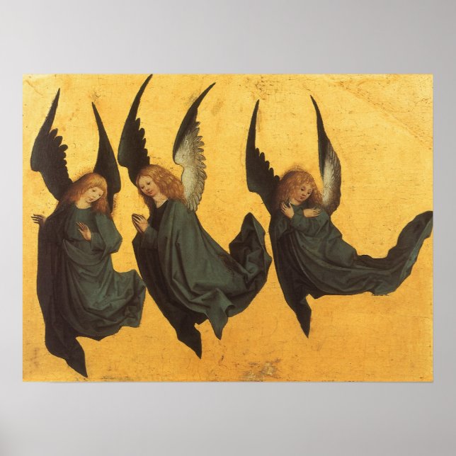 Trio of Renaissance Angels by Master of Housebook Poster (Front)