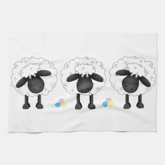 Trio Of Sheep Towel