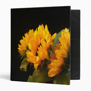 Trio of Sunflowers Binder