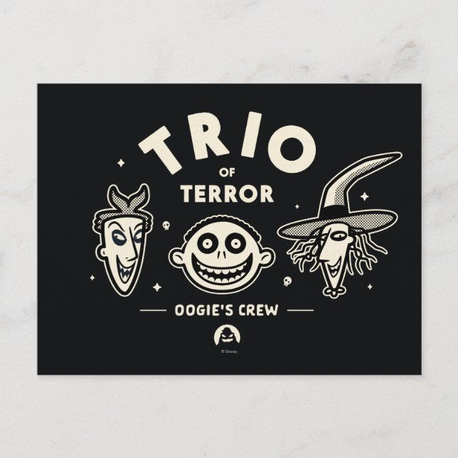 Trio of Terror - Oogie's Crew Postcard (Front)