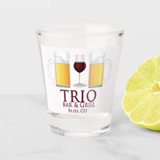 Trio Shot Glass