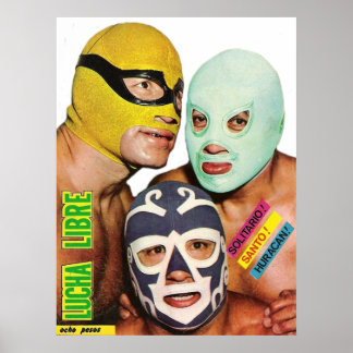 Trio Wrestling Poster