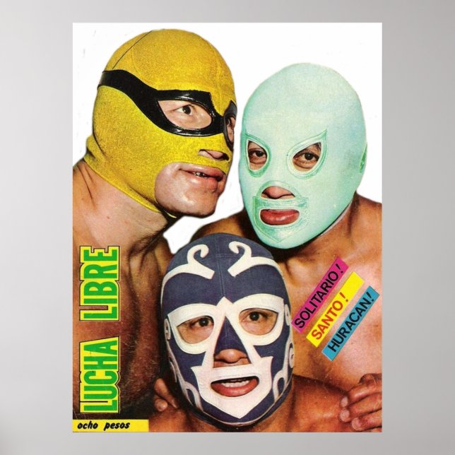 Trio Wrestling Poster (Front)